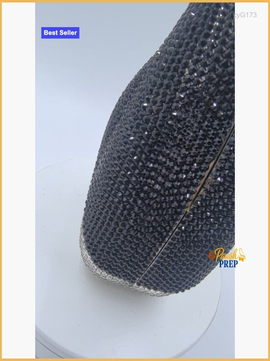 3D Emperor Penguin Rhinestone Clutch Evening Bag Mini Party Purse